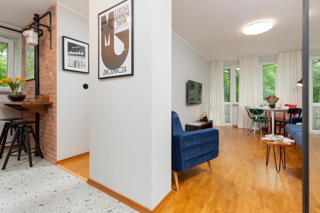 Central Apartment Solec Wilanowska By Noclegi Renters Warsaw Exterior photo