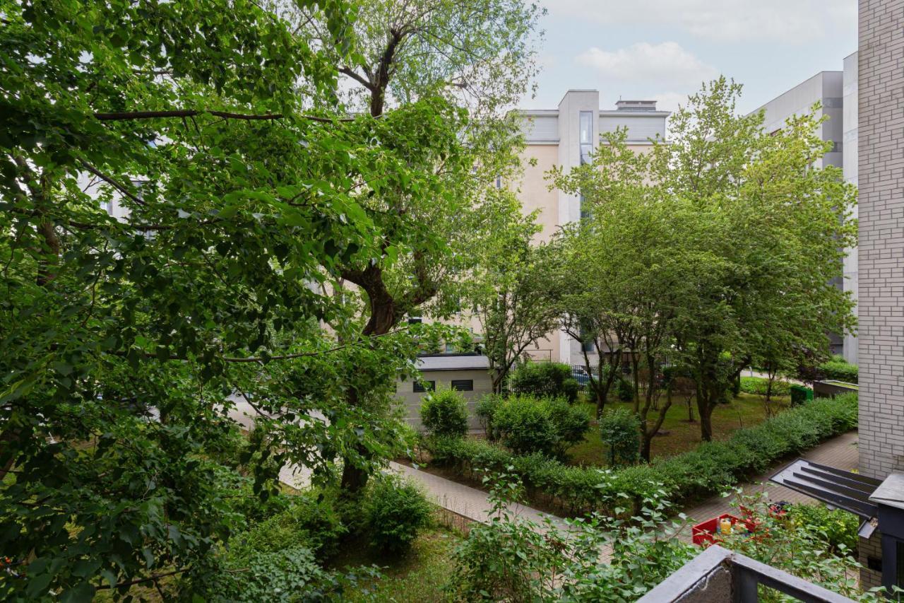 Central Apartment Solec Wilanowska By Noclegi Renters Warsaw Exterior photo